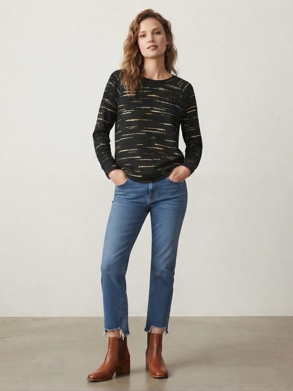 Karen Scott Sport Black Top